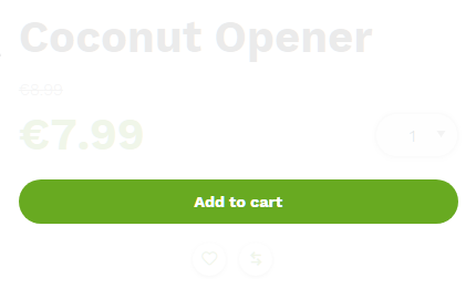 Add to cart action