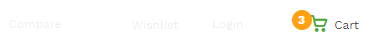 Mini cart status output