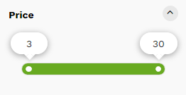 Slider Facet example